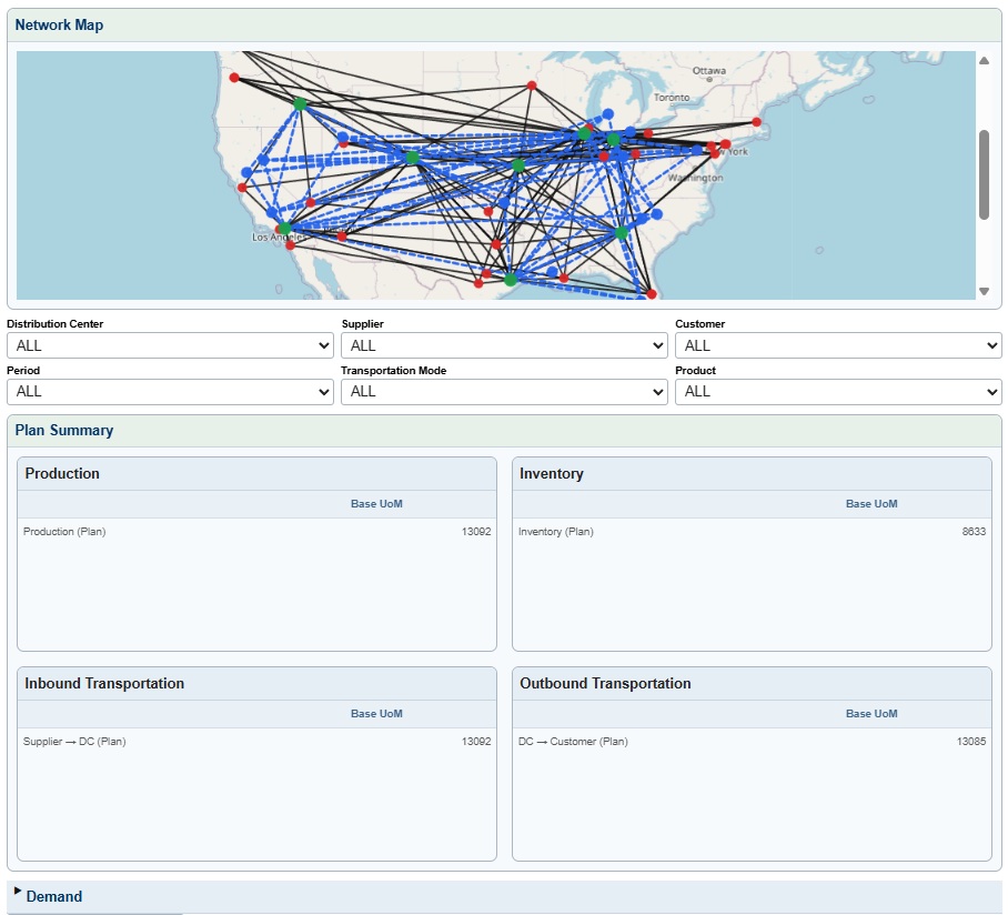 Network map